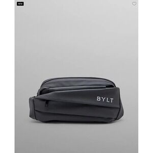 BYLT Basics Crossbody Bag Black Water Resistant Sling Waist Pack NWT